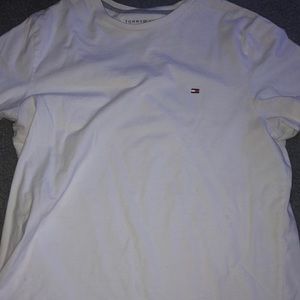 WHITE TOMMY HILFIGER TEE